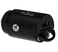 Adaptateur allume-cigare double ports USB-C 30W Noir