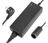 Adaptateur Allume Cigare Prise Secteur, 120W Adaptateur 230V en 12V 10A, Alimentation Transformateur Allume-Cigare de Voiture Adaptateur d'alimentation pour Réfrigérateur, Compresseur d'air