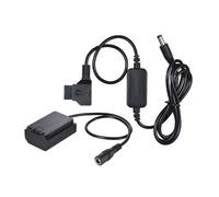 Adaptateur Andoer V-mount D-Tap vers coupleur CC NP-FZ100, batterie factice compatible avec les Sony A7III, A9, A7RIII et A7SIII.