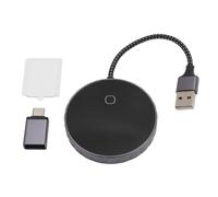 Adaptateur Android Auto Auto sans Fil 2 en 1 Chargeur de Voiture sans Fil Bluetooth WiFi Auto Connect Plug Play USB C Converter pour Les téléphones Android iOS compatibles avec