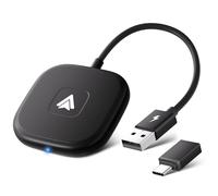 Adaptateur Android Auto sans Fil, Dongle USB Android Auto pour Autoradio avec OEM Filaire Android Auto, Android Auto Wireless Adapter Compatible avec 98% des voitures avec Android 11 et supérieur
