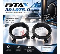 Adaptateur anneaux haut-parleur RTA 301.075-0 compatible avec Mercedes ML...