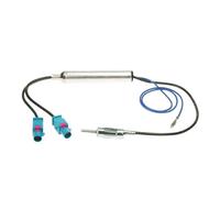 Adaptateur antenne DIN > 2x FAKRA (Z) / amplification phantom