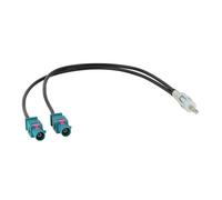 Adaptateur d'antenne Fakra(m)(2x)>DIN(m)