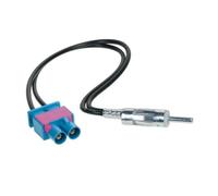 Adaptateur Antenne - ADNAUTO - 2xFakra Din - Universel - Compatible Audi Fiat Mercedes VW