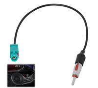 Adaptateur Antenne Autoradio, Câble Adaptateur Fakra vers DIN Raccord Radio Voiture Adaptateurs Universels pour Antenne RadioAntenne Radio FM/AM pour Prise Connecteur Câble Voiture Stéréo Audio HD