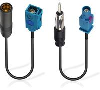 Adaptateur Antenne Autoradio Connecteur Radio Voiture Universel Câble Rallonge De Mâle Fakra Z À Prise Din & Femelle Fakra À Fiche Din Pour Antenne Dab Fm Am Stéréo Hd Audio Unité Principale