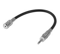 Adaptateur Antenne DIN Mâle vers ISO Femelle 19cm Câble Extension Cuivre Connexion Stable Véhicules A SOLUTION POUR DESINCRUSTATION