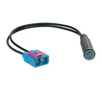 Adaptateur antenne >double Fakra>DIN (f) Audi/Seat/Skoda/VW