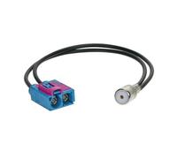Adaptateur antenne double Fakra> ISO Audi / Seat / Skoda / VW
