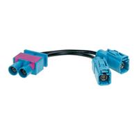 Adaptateur antenne double FAKRA (m)->2x Fakra Z (f)