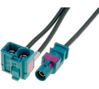 Adaptateur Antenne Fakra M/ Double Fakra F - Audi Rns-E