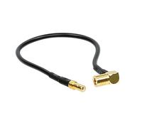 Adaptateur antenne SMB (m) > SMB (f) 90°