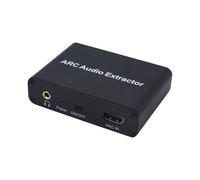 Adaptateur ARC vers Audio, adaptateur de retour Audio compatible HDMI, convertisseur numérique analogique Durable 192KHz