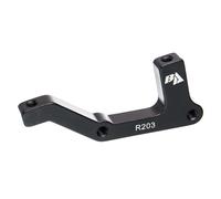 Adaptateur arrière Brake Authority 203 mm cadre is/ etrier pm Noir