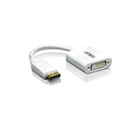 Adaptateur ATEN VC965-AT DisplayPort 1.2 Mâle vers DVI-I Mâle, résolution max. 4096x2160, bande passante 165MHz, plastique, 0-50°C, 88g