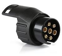 Adaptateur Attelage de remorque 7 à 13 broches 12V Convertisseur électrique Remorque/Caravane/Prise de Remorque Auto/Chariot