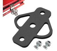 Adaptateur Attelage Trois Voies Acier - Récepteur Multifonction pour ATV | Acier, Robuste & Polyvalent, 2 boulons pour voiturettes de Golf, remorques, travaux extérieurs, 16,3x5,6cm