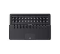 Adaptateur ATX 24 broches ARGB, convertisseur 90, noir