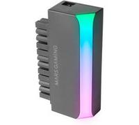 Adaptateur ATX 24 PIN à 90° Mars Gaming MCA-L24 , 5V 3-PIN ARGB Illumination, Plug & Play, Compatibilité Universelle, Noir Noir G