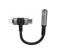 Adaptateur Audio 2-en-1 USB-C vers Jack 3,5 mm avec Puce DAC Hi-FI - Compatible IP 16/15/14/13, Sam Galaxy S24/S23/S21, Mac, Hua - pour écouteurs filaires, boîtier en Aluminium Premium