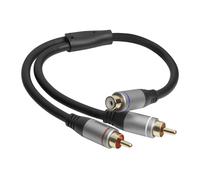 Adaptateur audio 2x RCA vers RCA M/F celexon PRO 0,25 m