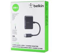 Adaptateur Audio 3,5 Mm Pour Appareils USB-C - Noir (F7U080BTBLK)