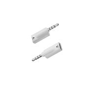 Adaptateur audio 3,5mm vers USB-C femelle (lot de 2) avec DAC 16bit/48KHz, blanc