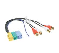 Adaptateur audio - ACV - Mini ISO > RCA - Noir - Universel - Voiture