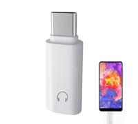 Adaptateur audio Aux - de connecteurs de casque Premium de type C à 3,5 mm, technologie de conversion avancée Plug Play à faible latence, conception de compatibilité multi-appareils universelle |