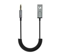 Adaptateur audio avec récepteur Bluetooth 5.3 et connecteur AUX miniJack 3,5 mm