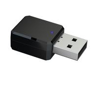 Adaptateur audio Bluetooth 5.0 USB compact avec sortie AUX, émetteur-récepteur double mode pour voitures, téléviseurs et ordinateurs portables,