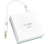 Adaptateur Audio Bluetooth 5.3, Émetteur Récepteur 2 En 1, 30H D'Autonomie Avec Aptx Low Latency, Bouton Multifonction, Jack 3.5Mm Aux Bluetooth Adapter Pour Tv/Voiture/Avion (Blan[BLU920137]