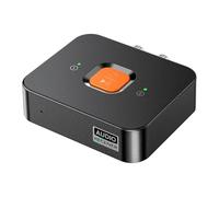 Adaptateur audio Bluetooth 6.0 AUX/RCA récepteur adaptateur audio sans fil Dual-Link