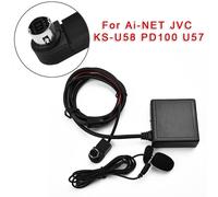 Adaptateur audio Bluetooth, auxiliaire et USB avec micro pour Alpine Ai-Net JVC KS-U58PD100U57