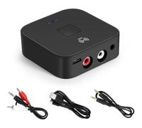 Adaptateur audio Bluetooth avec NFC, récepteur Bluetooth 5.0 pour enceintes, qualité sonore sans perte, portée de 10 m