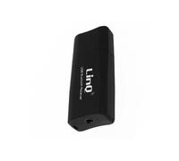 Adaptateur audio Bluetooth USB / Jack 3.5mm Fonction kit mains libres Noir