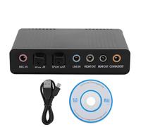 Adaptateur Audio de Carte Son Externe pour Ordinateur USB 5.1 pour l'enregistrement karaoké