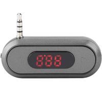 Adaptateur Audio D'Émetteur Fm De Voiture, Batterie 300Mah Intégrée, Récepteur Audio De Transmetteur Fm De Tête Audio De 3,5 Mm Pour Ordinateur Portable, Tablette, Etc.[Z3251]