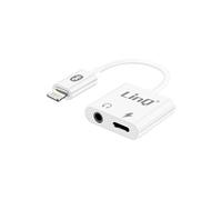 Adaptateur Audio et Charge iPhone vers Jack 3.5mm Lightning Compact LinQ Blanc