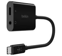 Adaptateur Audio Et Charge USB-C 3,5 Mm RockStar, Noir - NPA004BTBK