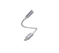 Bigben Connected Adaptateur Force Power Lite Lightning vers jack 3,5 mm mâle/femelle renforcé blanc