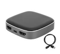 Adaptateur audio HDMI avec sortie optique SPDIF et adaptateur audio HDMI vers HDMI offrant 3 modes et une faible consommation d'énergie pour une