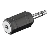 Goobay Adaptateur audio Jack 2.5 mm femelle vers Jack 3.5 mm mâle stéréo