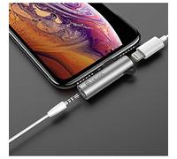 Adaptateur Audio Jack 3.5 vers Lightning Apple + Charge Silver