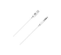 Adaptateur Audio Jack 3.5mm vers Lightning Blanc
