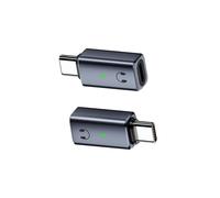 Adaptateur Audio Lightning Femelle vers USB-C Mâle pour Écouteurs - Compatible avec Apple iPhone 15 Grey