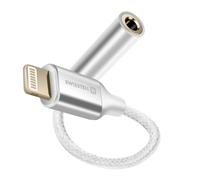 Adaptateur Audio Lightning vers Jack 3.5 mm p. iPhone Blanc