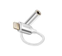 Adaptateur Audio Lightning vers Jack 3.5 mm p. iPhone Swissten Blanc