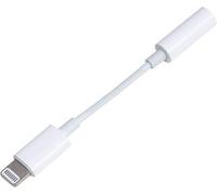 Adaptateur Audio Lightning vers Jack 3.5mm 15cm Blanc Bigben